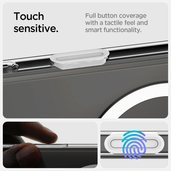 Etui Spigen Ultra Hybrid ”t” Mag Magsafe Iphone 16 Pro Max White