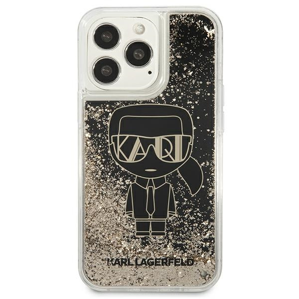 Karl Lagerfeld KLHCP13LLGGKBK iPhone 13 Pro 6,1"czarny/black hardcase Liquid Glitter Gatsby