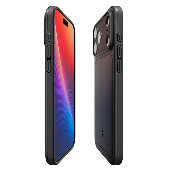 ETUI SPIGEN IPHONE 17 PRO THIN FIT MAG MAGSAFE CZARNE