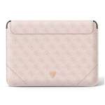 Torba GUESS Laptop 13 14 Sleeve 4G Uptown Triangle Logo Różowy