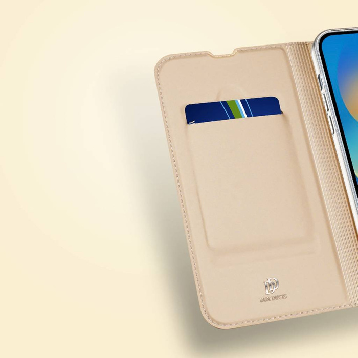 Dux Ducis Skin Pro kabura etui pokrowiec z klapką iPhone 14 Pro Max czarny