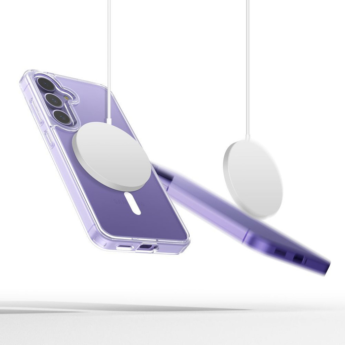 Etui TECH-PROTECT FLEXAIR HYBRID MAGSAFE GALAXY S25 EDGE CLEAR