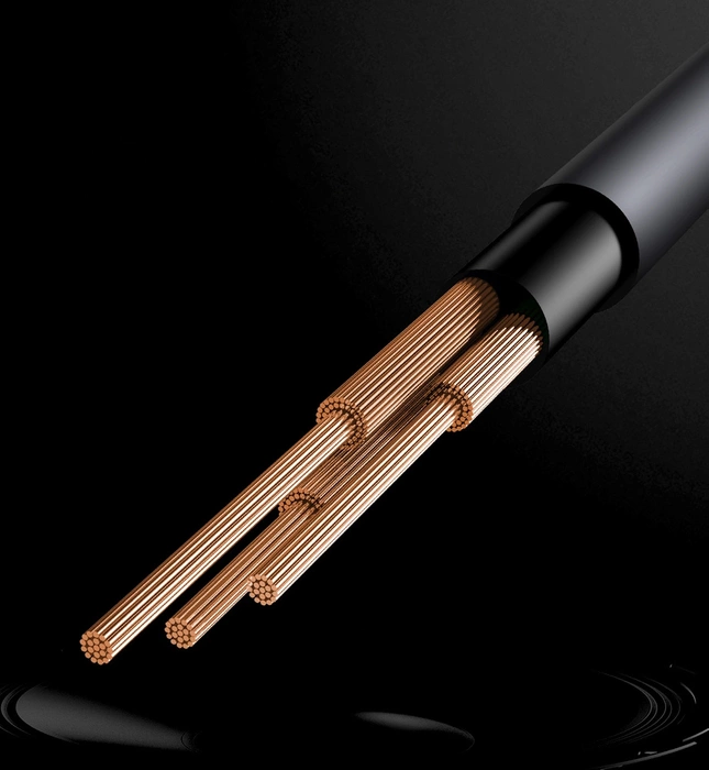 Baseus kabel audio stereo przejścióka AUX 3,5 mm mini jack - USB Typ C do telefonu tabletu 120cm czarny (CAM01-01)