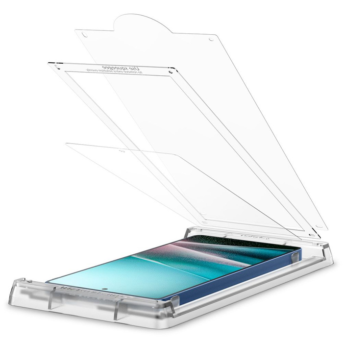 SZKŁO HYBRYDOWE SPIGEN SAMSUNG GALAXY S25 ULTRA ELITE SHIELD ”EZ FIT” HD CLEAR