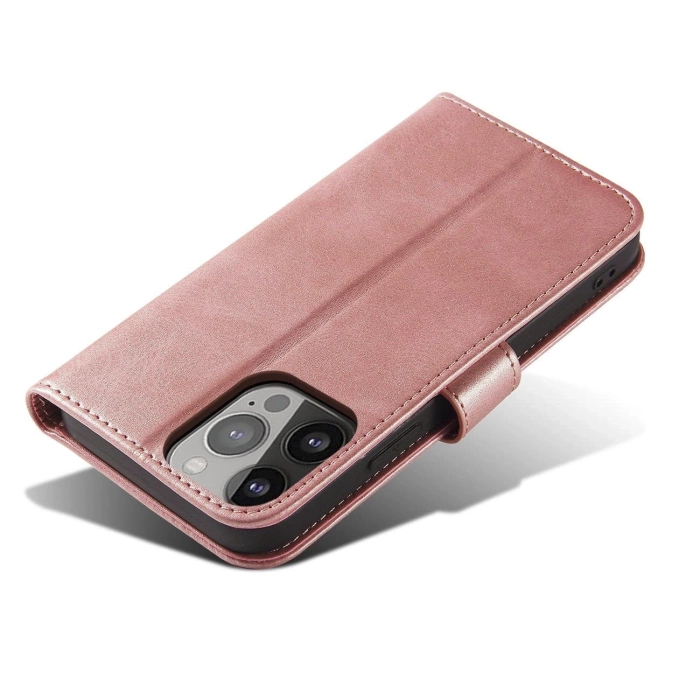 Etui Magnet Case z klapką do Samsung Galaxy A56 - różowe