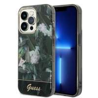 Etui GUESS Apple iPhone 14 Pro Jungle Collection Zielony Hardcase