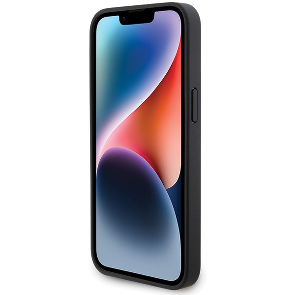 Etui Bmw Bmhcp15x22rfgk Iphone 15 Pro Max 6.7" Czarny/black Leather Diamond PatternCase