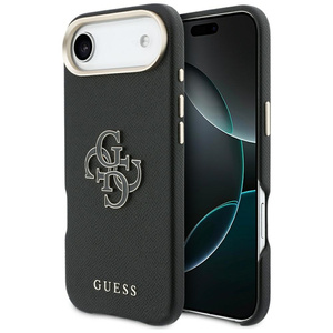 Etui Guess FW Resin Logo do iPhone Air   czarny