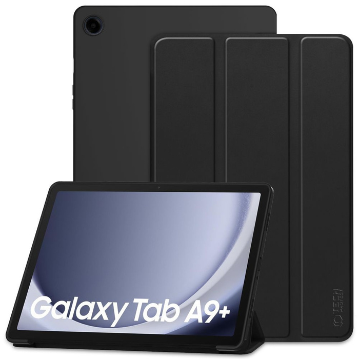Etui Tech-protect Smartcase Samsung Galaxy Tab A9+ Plus 11.0 X210 / X215 / X216 Black Case