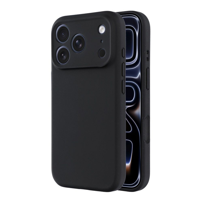 Etui na iPhone 16 Forcell F-Protect Rubber Premium zgodny z MagSafe czarny 0INT