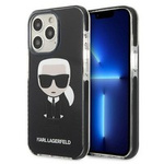 Etui KARL LAGERFELD Apple iPhone 13 Pro Iconik Karl Czarny Hardcase