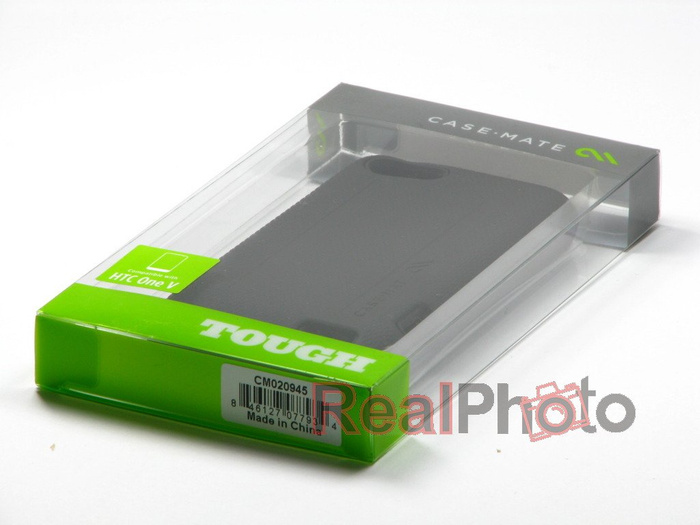 Etui HTC One V Case-Mate Hybrid Tough Czarny Futerał