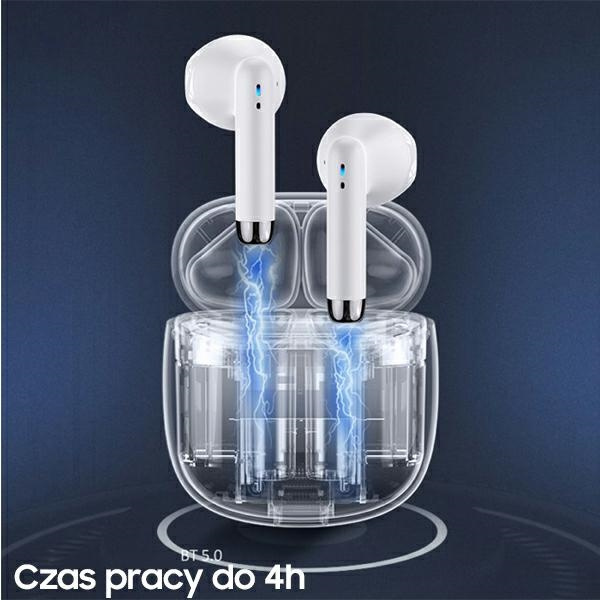 Słuchawki USAMS Bluetooth 5.0 TWS IA Series Bezprzewodowe Czarny