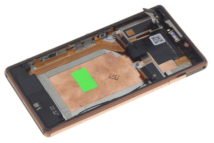 WYŚWIETLACZ SONY Xperia M2 Aqua Z Wadą Miedziany LCD Oryginalny Dotyk