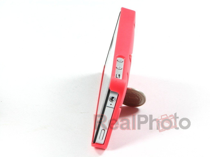 Etui Pokrowiec iPhone 4 4S URBAN PREFER Coin 4 Czerwony