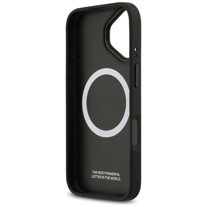 Etui BMW M Carbon Logo MagSafe do iPhone 17 antracyt
