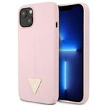 Etui GUESS Apple iPhone 13 Silicone Triangle Fioletowy Hardcase