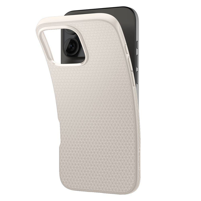 ETUI SPIGEN LIQUID AIR IPHONE 16 PRO MAX NATURAL TITANIUM