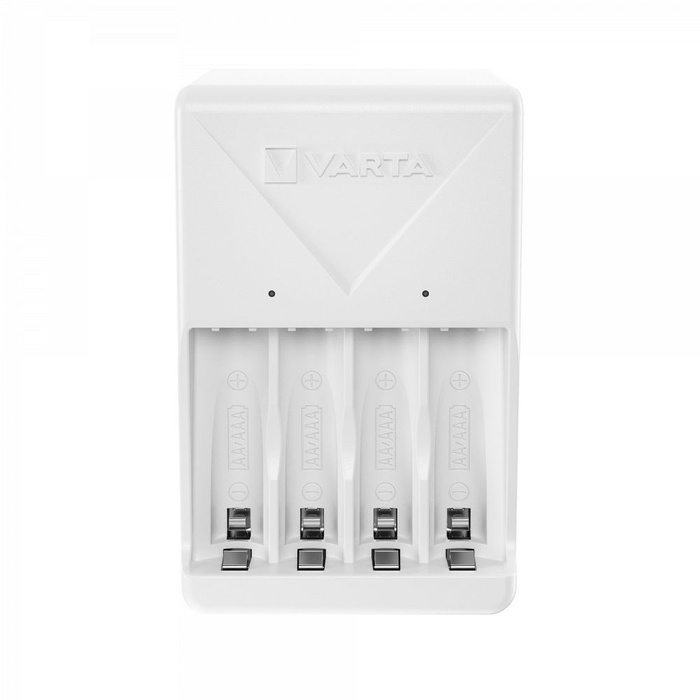 VARTA ładowarka PLUG CHARGER 57657 + 4 x bateria akumulatorowa R6 (AA) 2100mAh