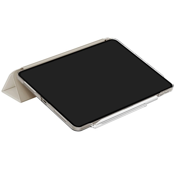 Etui UNIQ Camden Click na iPad Air 13" 2024 - beżowe