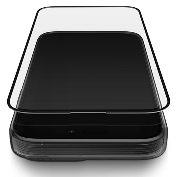 Szkło UNIQ Optix Matte matowe hartowane na iPhone 15 / 14 Pro z aplikatorem
