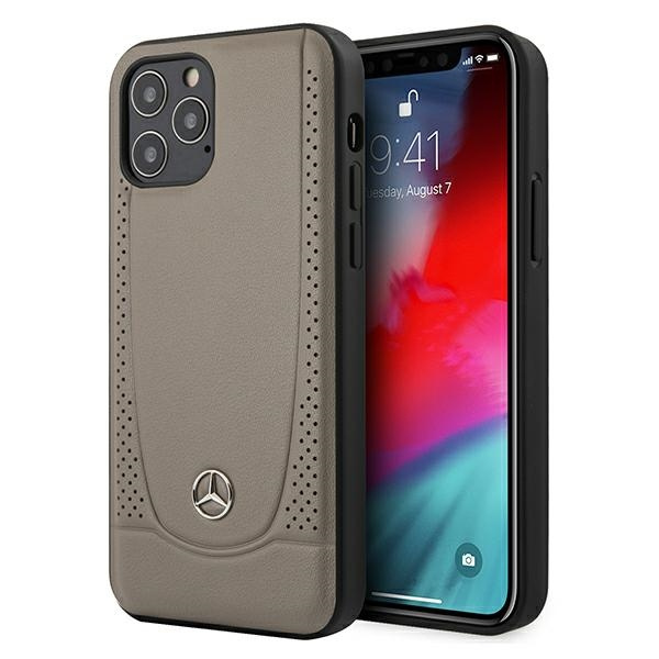 Etui Mercedes Apple iPhone 12 Pro Max Urban Line Brązowy Case