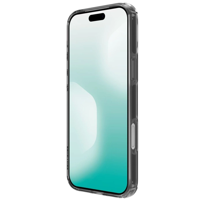 Etui Nillkin Nature TPU Pro na iPhone 17 Pro Max - półprzezroczyste-czarne