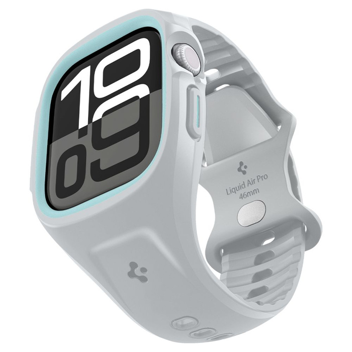 PASEK SPIGEN APPLE WATCH 10 (46 MM)  LIQUID AIR PRO SZARE