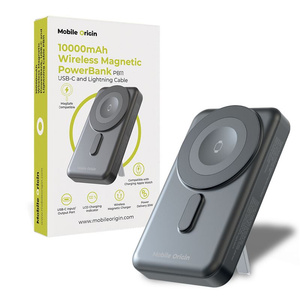 PowerBank 10000mAh Mobile Origin Wireless Magnetic USB-C Lightning