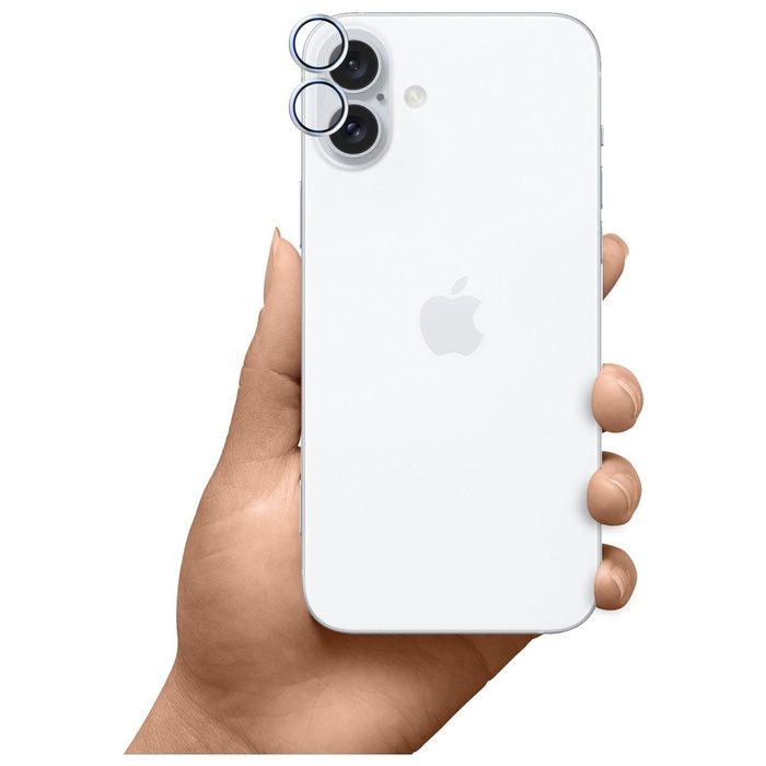 Ochrona na obiektyw aparatu 3MK iPhone 17 HARDY Lens Protection Pro Srebrny