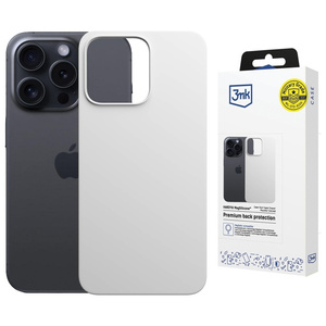 Etui 3MK Hardy MagSilicone do Apple      iPhone 13 Pro srebrny