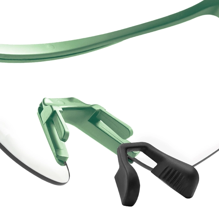 Okulary rowerowe Rockbros fotochromowe, z ochroną UV i wkładką korekcyjną - zielone