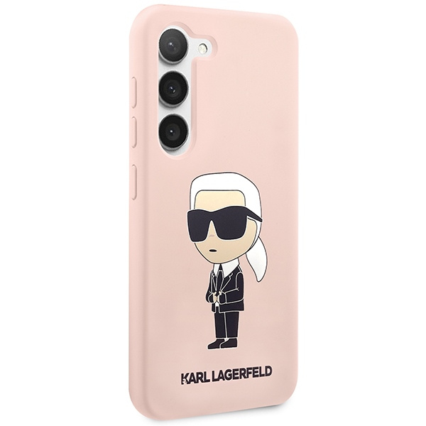 Etui Karl Lagerfeld Silicone Nft Ikonik - Etui Samsung Galaxy S23 Plus (różowy) Case