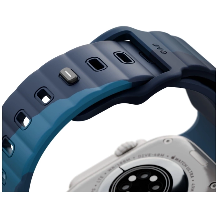 Pasek UNIQ Stride De Rubber do Apple     Watch 49/46/45/44mm storm