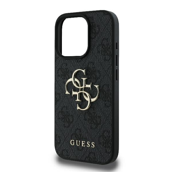 Etui Guess iPhone 16 Pro Max 6.9" czarny/black hardcase 4G Big Logo