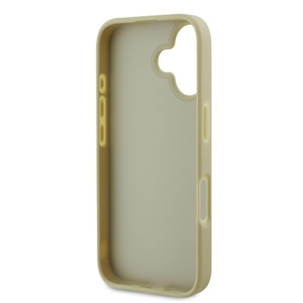 Etui Guess iPhone 16 Plus złoty/gold HC Fixed Glitter Big 4G