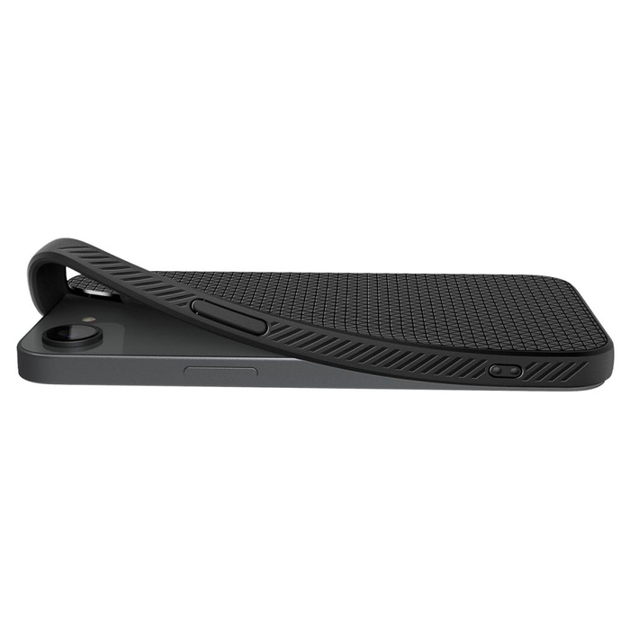 ETUI SPIGEN IPHONE 16E LIQUID AIR MATOWE CZARNE