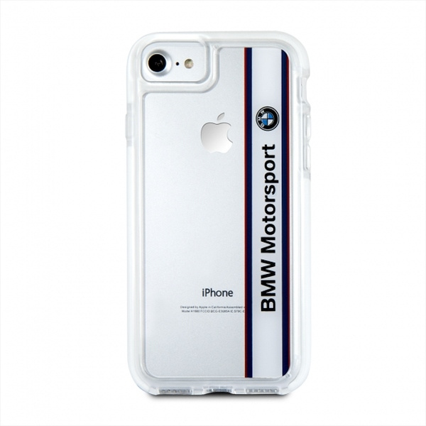 Etui BMW Apple iPhone 7 SHOCKPROOF Bezbarwny Biały Case
