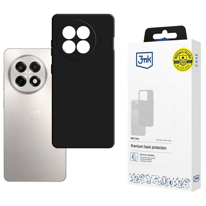 Etui 3MK Matt Case do OnePlus 13R/ACE 5  czarny