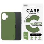 Etui CARE by PanzerGlass Fashion Case iPhone 16 6.1" zielony/green MagSafe 1385