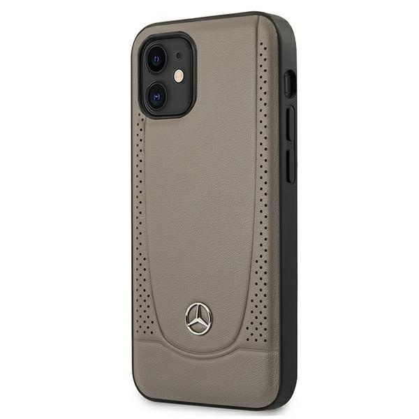 Etui Mercedes Apple iPhone 12 Mini Urban Line Brązowy Case