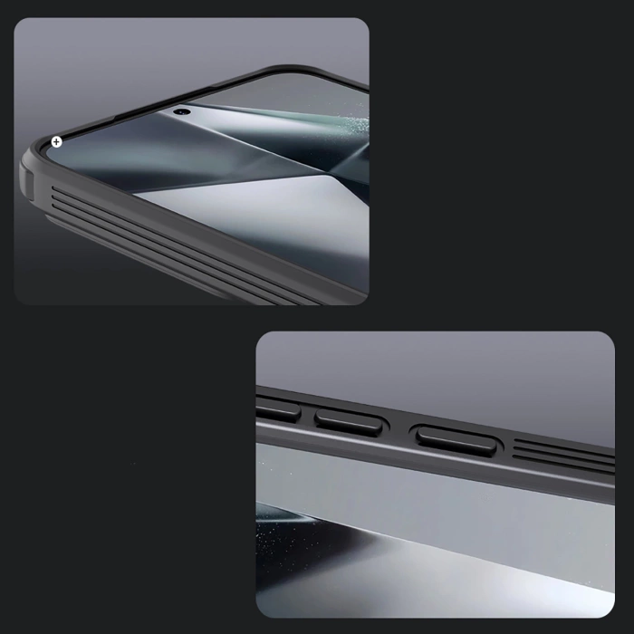 Etui NILLKIN CAMSHIELD PRO SAMSUNG S25 BLACK / CZARNY