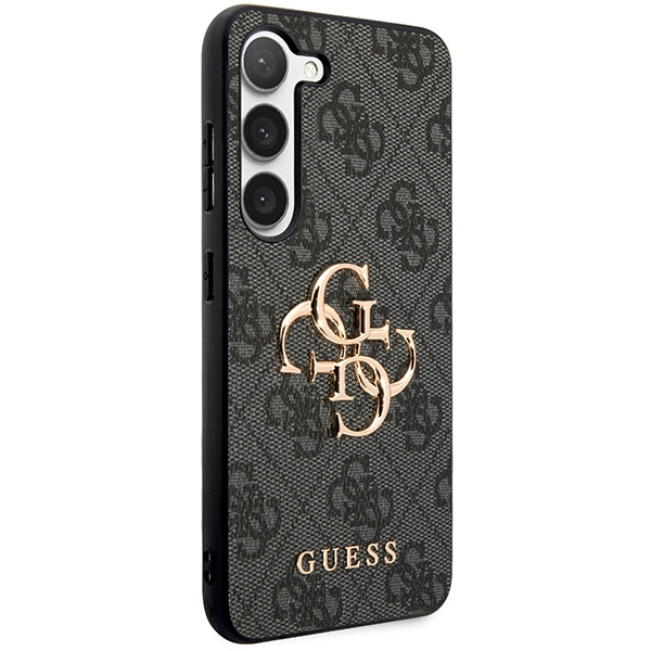 Etui Guess GUHCS24S4GMGGR Samsung Galaxy S24 S921 czarny/black hardcase 4G Big Metal Logo Case