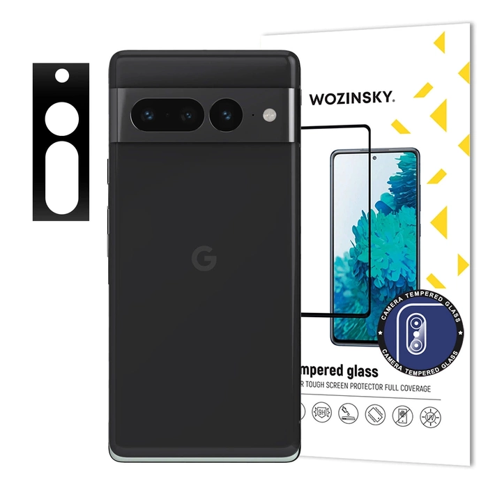 Wozinsky Full Camera Glass szkło hartowne do Google Pixel 7 Pro na aparat kamerę 9H
