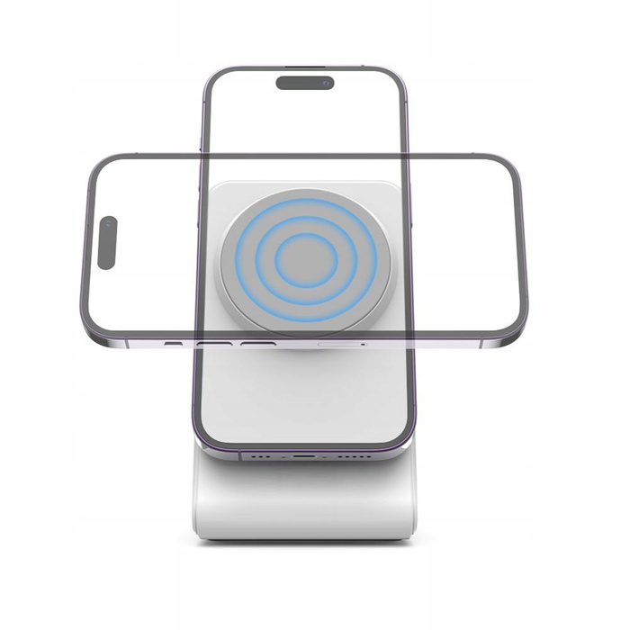 TECH-PROTECT QI15W-A38 MAGNETIC MAGSAFE WIRELESS CHARGER WHITE