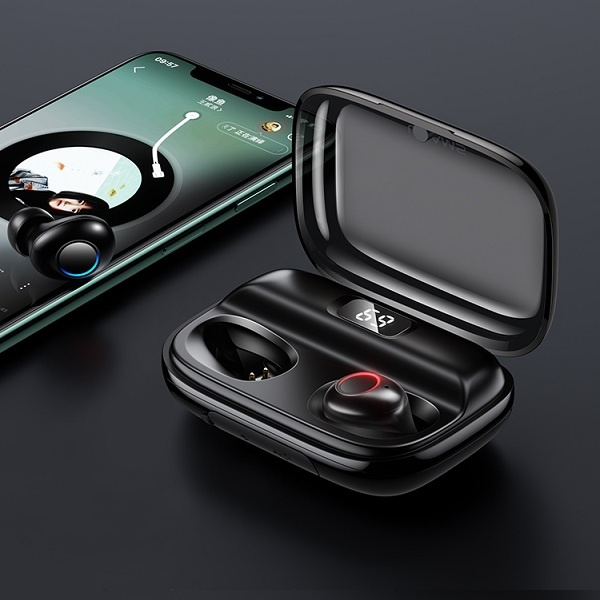 Słuchawki Bezprzewodowe USAMS Bluetooth 5.0 Czarny