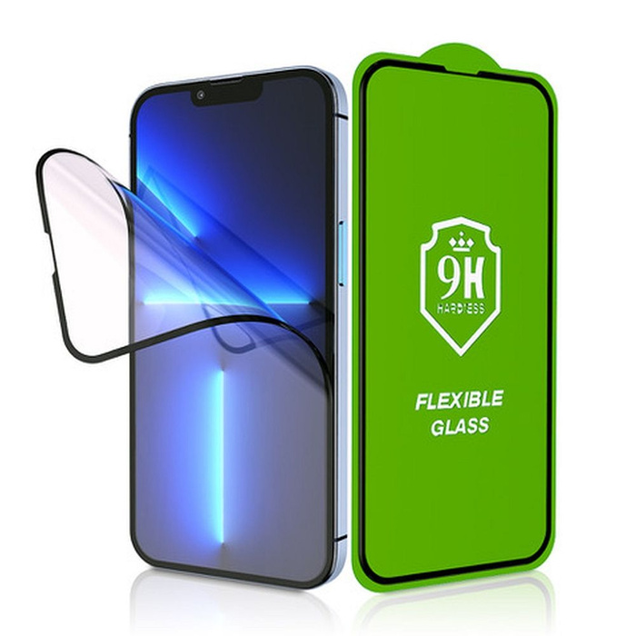 Szkło hybrydowe Bestsuit Flexible 5D Full Glue do Xiaomi Redmi Note 15 Pro czarny