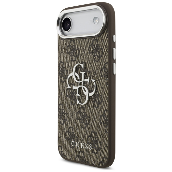Etui Guess 4G Big 4G Classic Logo do     iPhone 17 Air brązowy srebrny
