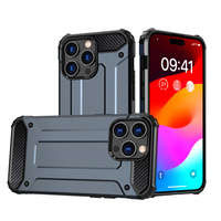 Etui Pancerne etui do iPhone 15 Pro Hybrid Armor - niebieskie Case