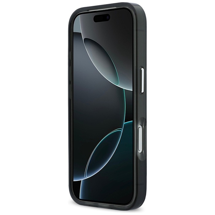 Etui Karl Lagerfeld IML Karl & Choupette Peekaboo Logo MagSafe do iPhone 17 Pro czarny